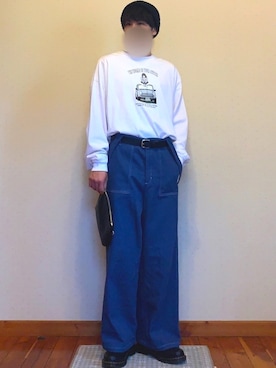 よたわらさん（メンズ・180cm）の春コーディネート