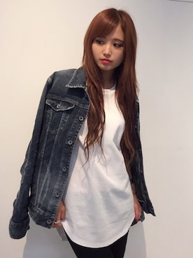 「GOSTAR DE FUGA（ゴスタール ジフーガ）のアイテム（デニムジャケット）」を使った、sosukeさん（メンズ・183cm）の秋コーディネート