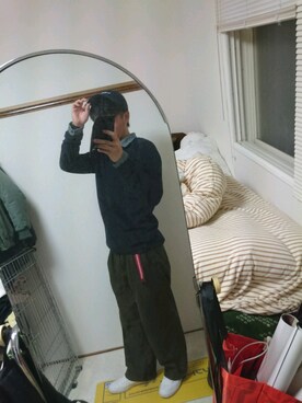 「TOMMY HILFIGER（トミーヒルフィガー）のアイテム（アクセサリー）」を使った、おじゃまむしさん（メンズ・169cm）の春コーディネート