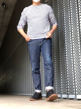 「さんぽコーデ」｜たまにさん（メンズ・172cm）の春コーディネート