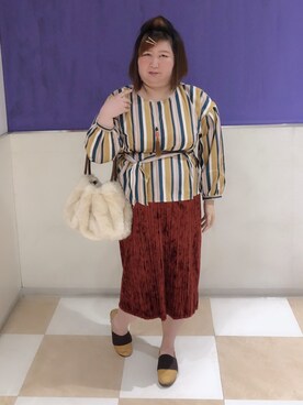 麗園ファンタジー〇*゚さん(レディース・163cm)の冬コーディネート