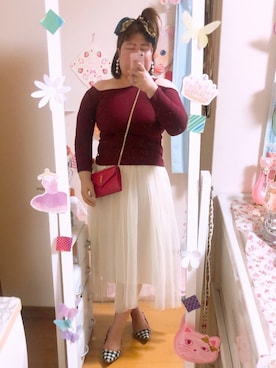 麗園ファンタジー〇*゚さん(レディース・163cm)の春コーディネート