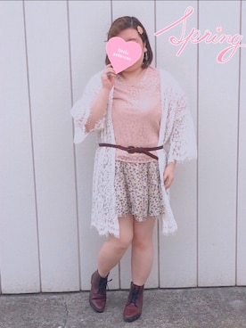 麗園ファンタジー〇*ﾟさん（レディース・162cm）の春コーディネート