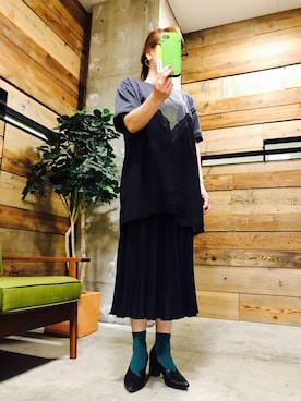 「iFace」｜ゆかりっぷさん（レディース・155cm）の秋コーディネート