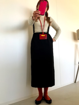 「iFace」｜ゆかりっぷさん（レディース・155cm）の秋コーディネート