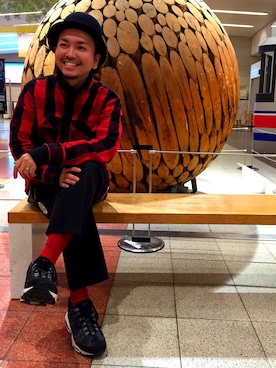 みずかみさん（メンズ・165cm）の秋コーディネート