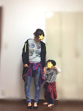 「LB-03（エルビー・ゼロスリー）のアイテム（トップス）」を使った、ゆー🐣さん（レディース・156cm）の春コーディネート