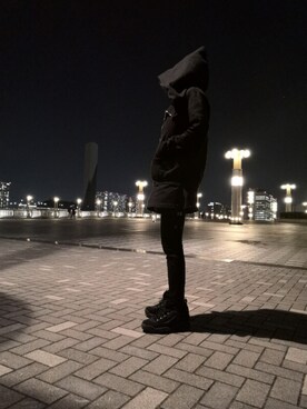 「DRKSHDW（ダークシャドウ）のアイテム（トップス）」を使った、すーさんさん(^o^)🎤さん（メンズ・168cm）の秋コーディネート