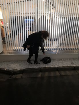 「DRKSHDW by RICK OWENS（ダークシャドウ バイ リックオウエンス）のアイテム（パーカー）」を使った、すーさんさん(^o^)🎤さん（メンズ・168cm）の秋コーディネート