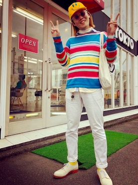 POLO COUNTRYのニット/セーターを使った人気ファッション