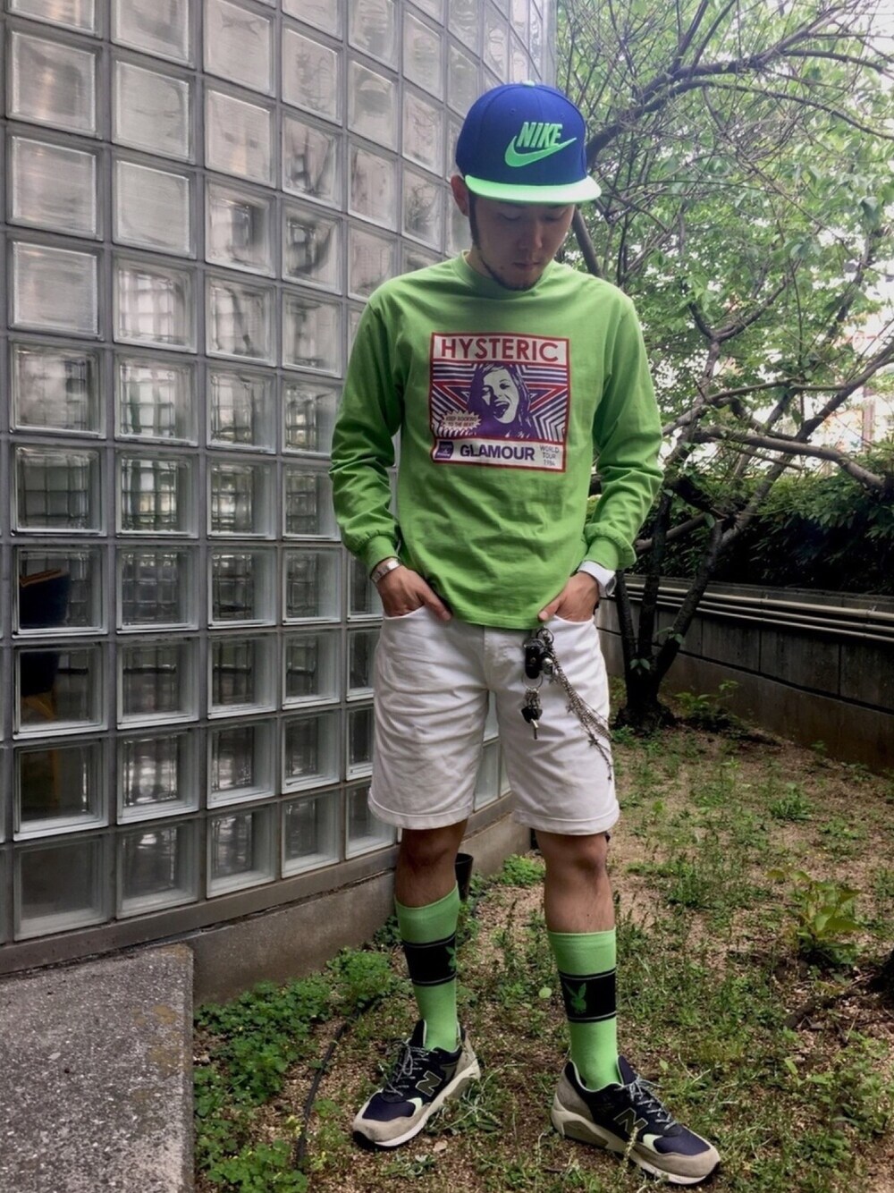 HYSTERIC GLAMOUR（ヒステリックグラマー）の「MAKE ME SMILE リブ付T