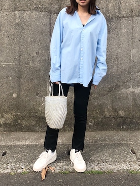 「アレキサンダーワン×アディダス」｜「アイテム（その他）」を使った、mikitiさん（レディース・157cm）の春コーディネート