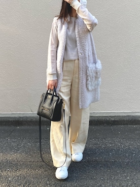 「COMMON PROJECTS（コモンプロジェクト）のアイテム」を使った、mikitiさん（レディース・157cm）の春コーディネート