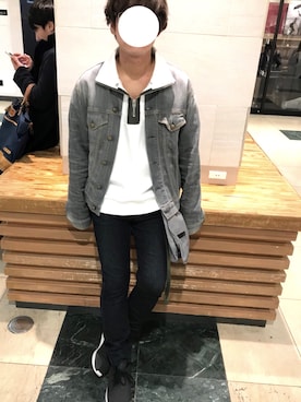 「OPENING CEREMONY（オープニングセレモニー）のアイテム（その他アウター）」を使った、うーろんさん（メンズ・165cm）の冬コーディネート