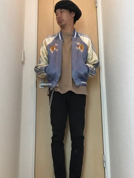 「CA4LA」｜「アイテム（その他アウター）」を使った、mattun385さん（メンズ・167cm）の秋コーディネート