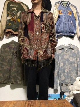 「ivory court（アイボリーコート）のアイテム」を使った、mattun385さん（メンズ・167cm）の秋コーディネート