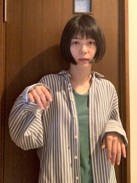 「sneeuw（スニュウ）のアイテム」を使った、瀬戸かほさん（レディース・168cm）の夏コーディネート