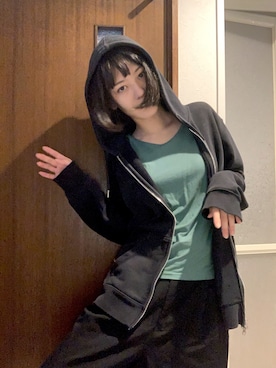 「sneeuw（スニュウ）のアイテム」を使った、瀬戸かほさん（レディース・168cm）の夏コーディネート