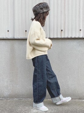 ukiさん（レディース・155cm）の冬コーディネート