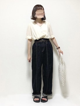 ukiさん(レディース・155cm)の夏コーディネート