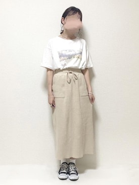 ukiさん（レディース・155cm）の夏コーディネート