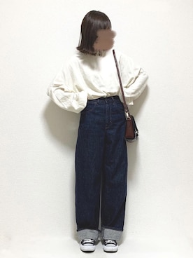 「Ifuru（イフル）のアイテム」を使った、ukiさん（レディース・155cm）の秋コーディネート