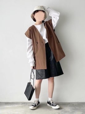 ukiさん（レディース・155cm）の春コーディネート