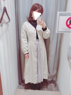 「アイテム（ピアス（両耳用））」を使った、★しおりんさん（レディース・164cm・20代）の冬コーディネート