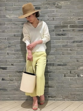 Noble天神ビオロ店スタッフさん(レディース・163cm)の冬コーディネート