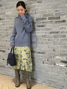 Noble天神ビオロ店スタッフさんのコーディネート