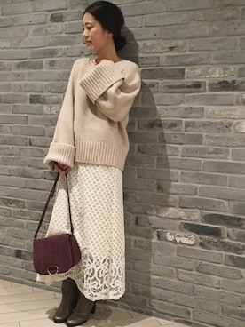 Noble天神ビオロ店スタッフさんのコーディネート