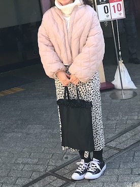 m ＊・゜さん（レディース・152cm）の冬コーディネート