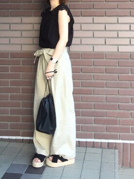 あさみさん（レディース・156cm）の夏コーディネート