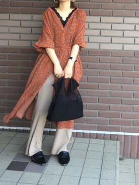 あさみさん（レディース・156cm）の秋コーディネート