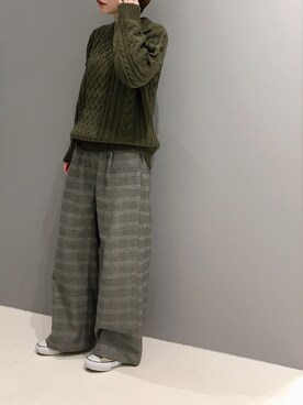 あさみさん（レディース・156cm）の秋コーディネート