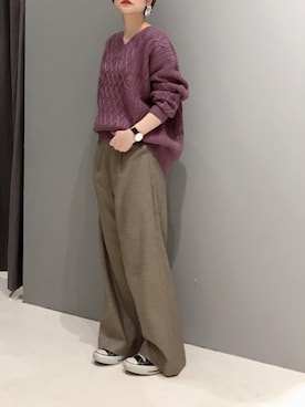 あさみさん（レディース・156cm）の冬コーディネート