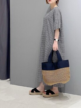 あさみさん（レディース・156cm）の夏コーディネート