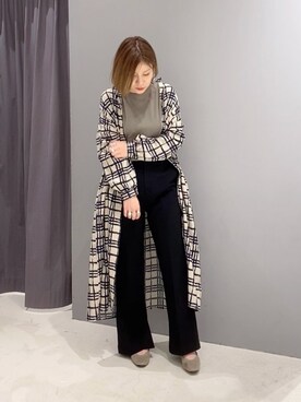 「CRAFT STANDARD BOUTIQUE（クラフトスタンダードブティック）のアイテム（パンプス）」を使った、あさみさん（レディース・156cm）の秋コーディネート