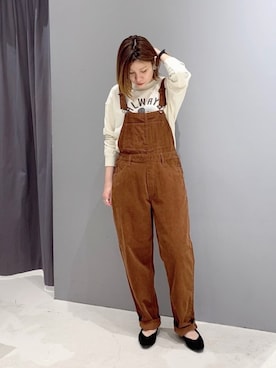 「CRAFT STANDARD BOUTIQUE（クラフトスタンダードブティック）のアイテム（パンプス）」を使った、あさみさん（レディース・156cm）の秋コーディネート