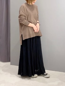 「秋のカフェオレコーデ」｜「アイテム（その他）」を使った、あさみさん（レディース・156cm）の秋コーディネート