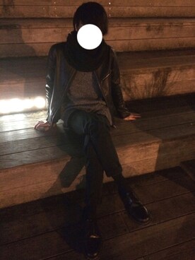 Masa.kさん（メンズ・175cm）の冬コーディネート