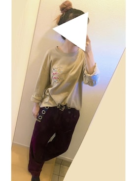 「男の子っぽコーデ」｜maro‎.さん（レディース・161cm）の秋コーディネート