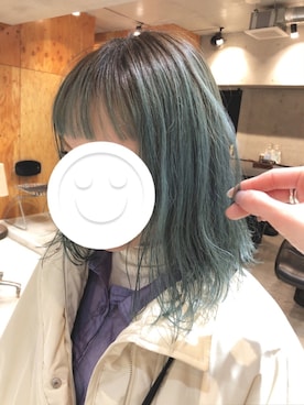 「ハイトーンカラー」｜「アイテム（その他アウター）」を使った、おデコさん（レディース・156cm）の春コーディネート