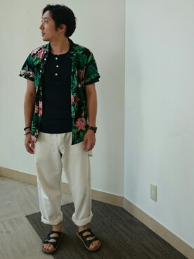 とこちんさん（メンズ・167cm）の夏コーディネート