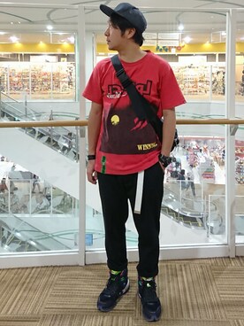 「LOWRIDER（ローライダー）のアイテム」を使った、とこちんさん（メンズ・167cm）の夏コーディネート