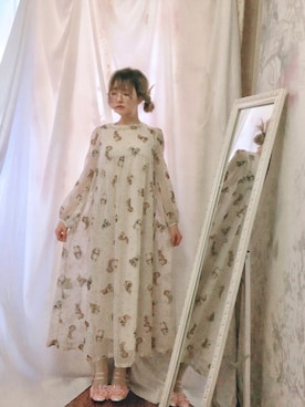 「franchelippee」｜仙女瓜本仙さん（レディース・157cm）の冬コーディネート