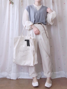 うるふのもも。さん（レディース・151cm）の春コーディネート