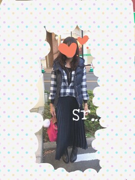SRさん（レディース・159cm）の秋コーディネート