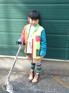 ポコさん(キッズ・110cm)の冬コーディネート