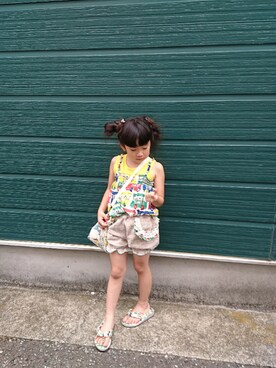 ポコさん（キッズ・120cm）の夏コーディネート
